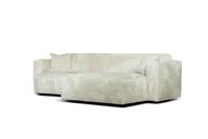 Pisipilt: Nurgadiivan Ronda 3-kohaline maxi, parem, Fluffy 5601 valge