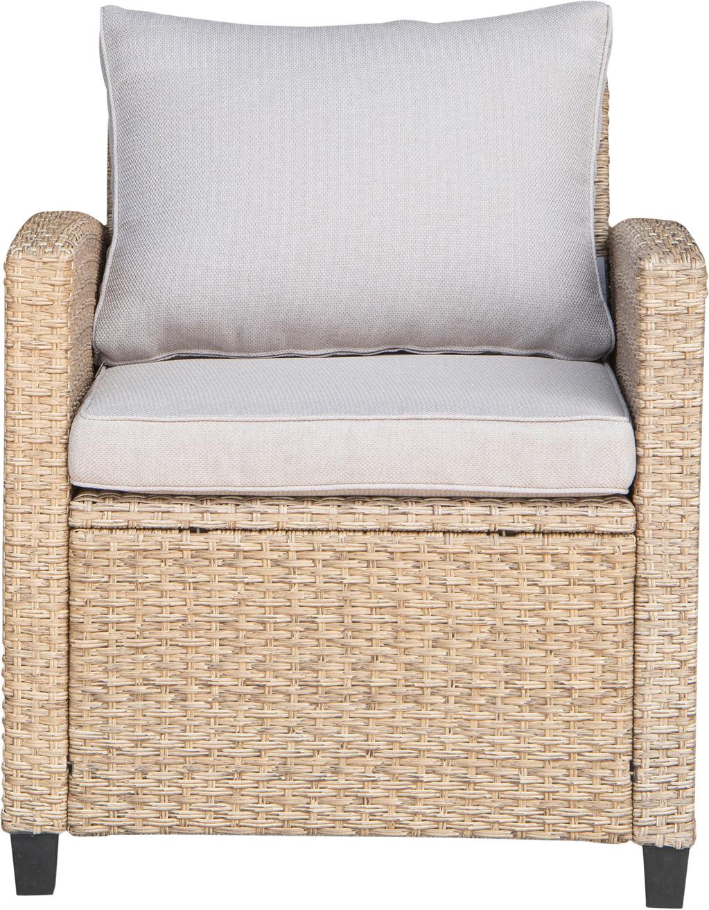 Savona Aiamööbli diivanikomplekt 2+1+1+laud