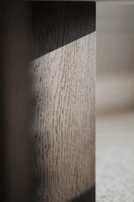 Pisipilt: Brooksville diivanilaud square 90x90 valge marmor/pruun tamm