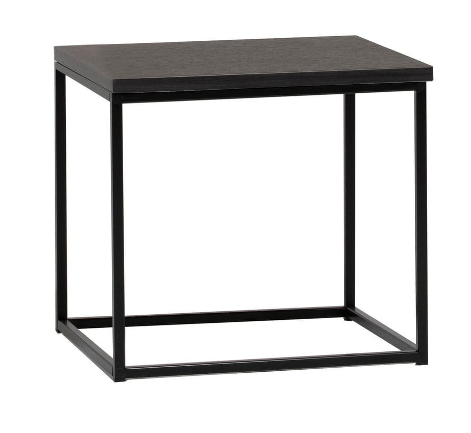 Nauvo diivanilaud, 45x42 cm, must