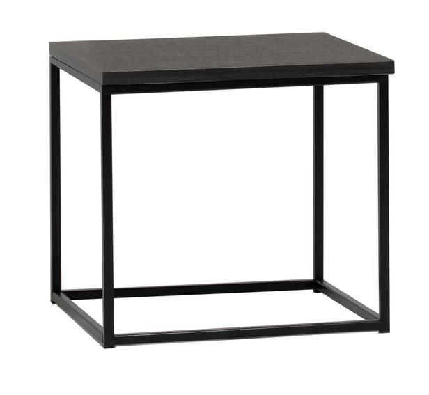Nauvo diivanilaud, 45x42 cm, must
