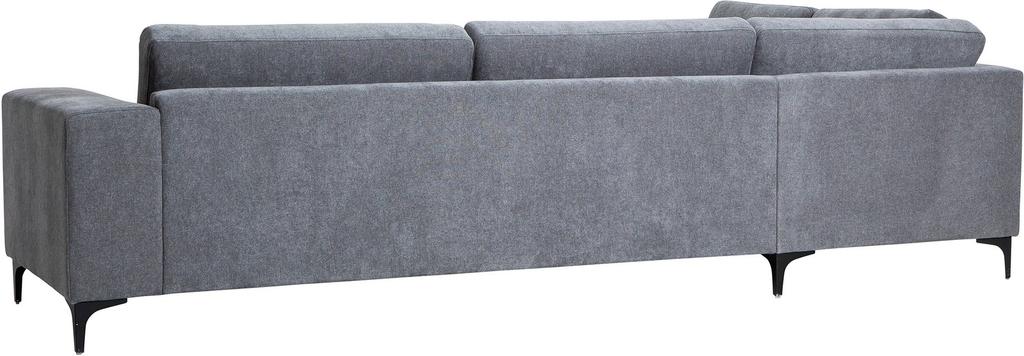 Westcoast avatud nurgaga diivan, suur, vasak, Storm 97, hall