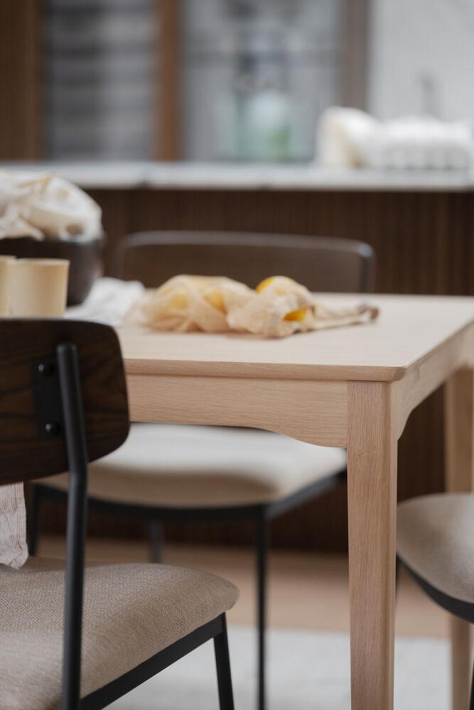 Markham söögilaud 180 whitewash tamm