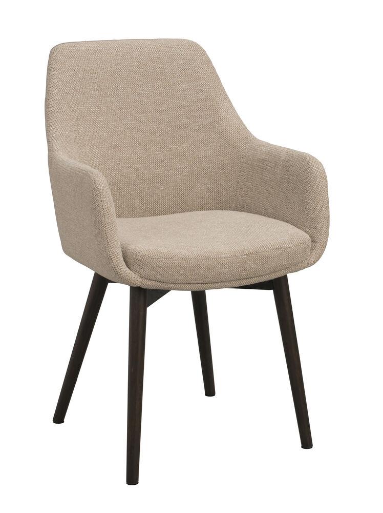 Tugitool Denley helebeež kangas/pruunid tammejalad
