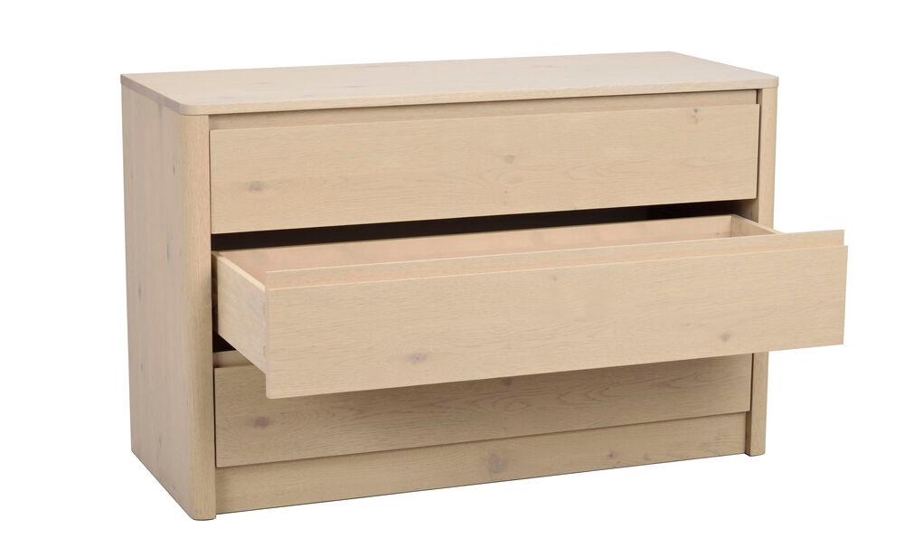 Melstone kummut, 110 H70, whitewash tamm
