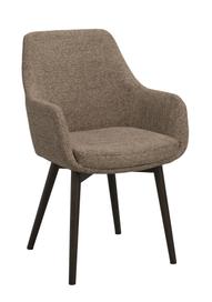 Pisipilt: Tugitool Denley tumebeež kangas/pruunid tammejalad