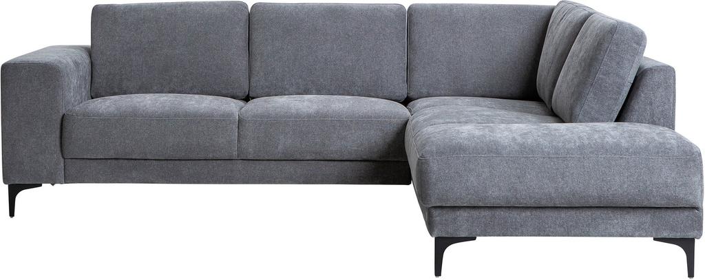 Westcoast avatud nurgaga diivan, väike, parem, Storm 97, hall