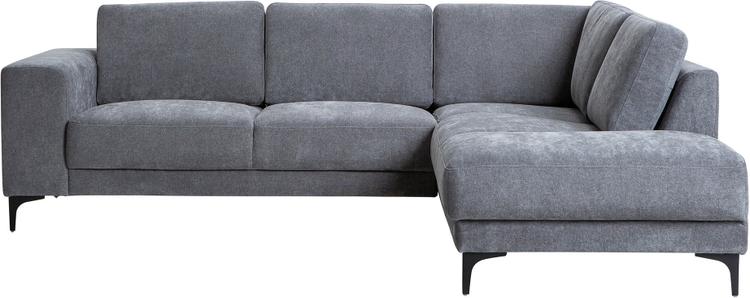 Westcoast avatud nurgaga diivan, väike, parem, Storm 97, hall