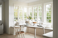 Pisipilt: Tyler söögilaud ovaalne 170/210 whitewash, sis. 1 pikendusplaat 40