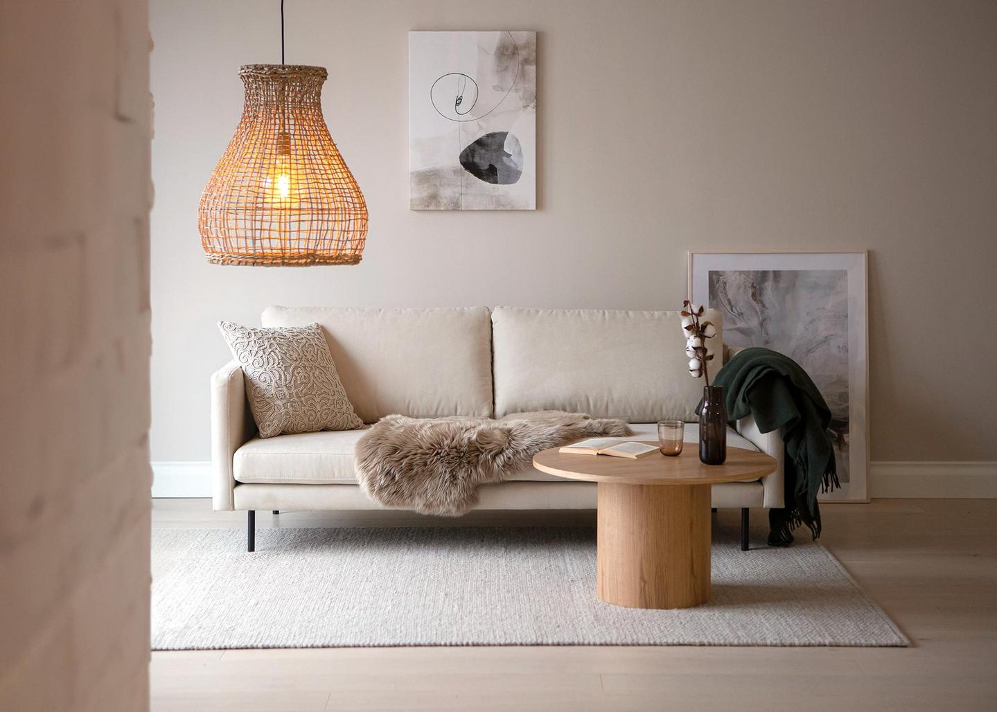 Copenhagen Scandic 3-kohaline diivan, Soro 21, mustad jalad