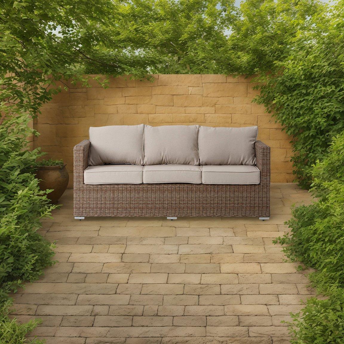 Mode terrassimööbli 3-kohaline diivan