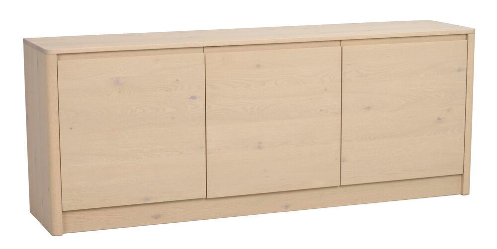 Melstone puhvetkapp, 180 H70 whitewash tamm