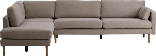 Copenhagen Nordic avatud nurgaga diivan (vasak), beež / tammejalg