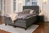 Pisipilt: Jenkkivoodi Moon Gold 200x200 cm, visco + Moon Silver Standard kattem. + Moon Gold peats, antratsiit