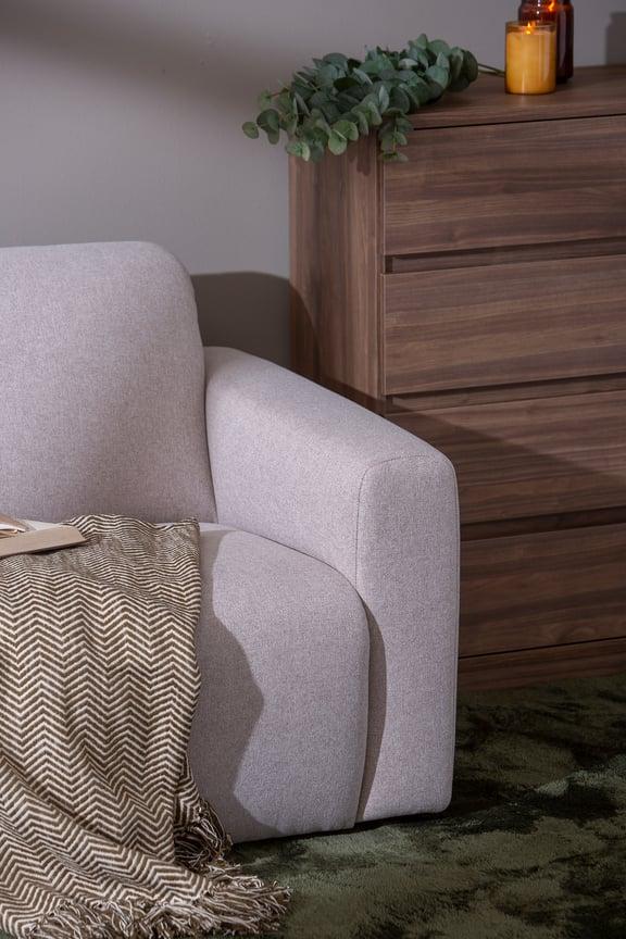 Basel 2-kohaline diivan, Austin 02, beež