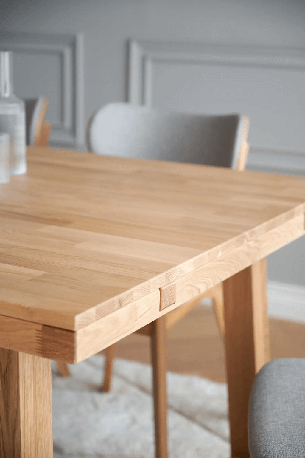 Brooklyn söögilaud 170x95 harjatud tamm