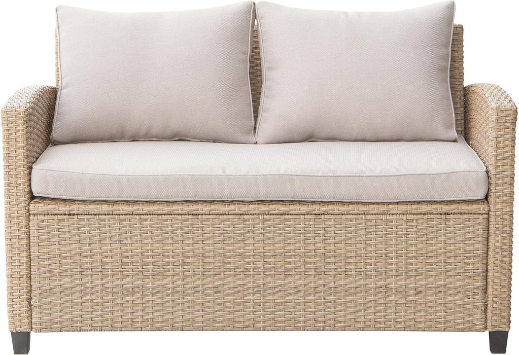 Savona Aiamööbli diivanikomplekt 2+1+1+laud