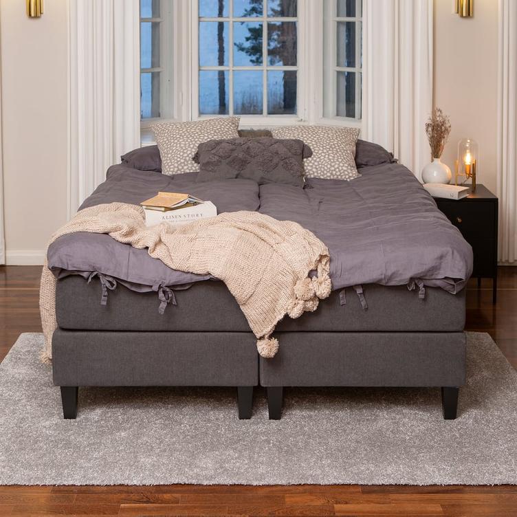 Moon Gold jenkkivoodi, 160x210 cm, pocket 7-tsoon. Primo 96, antratsiit