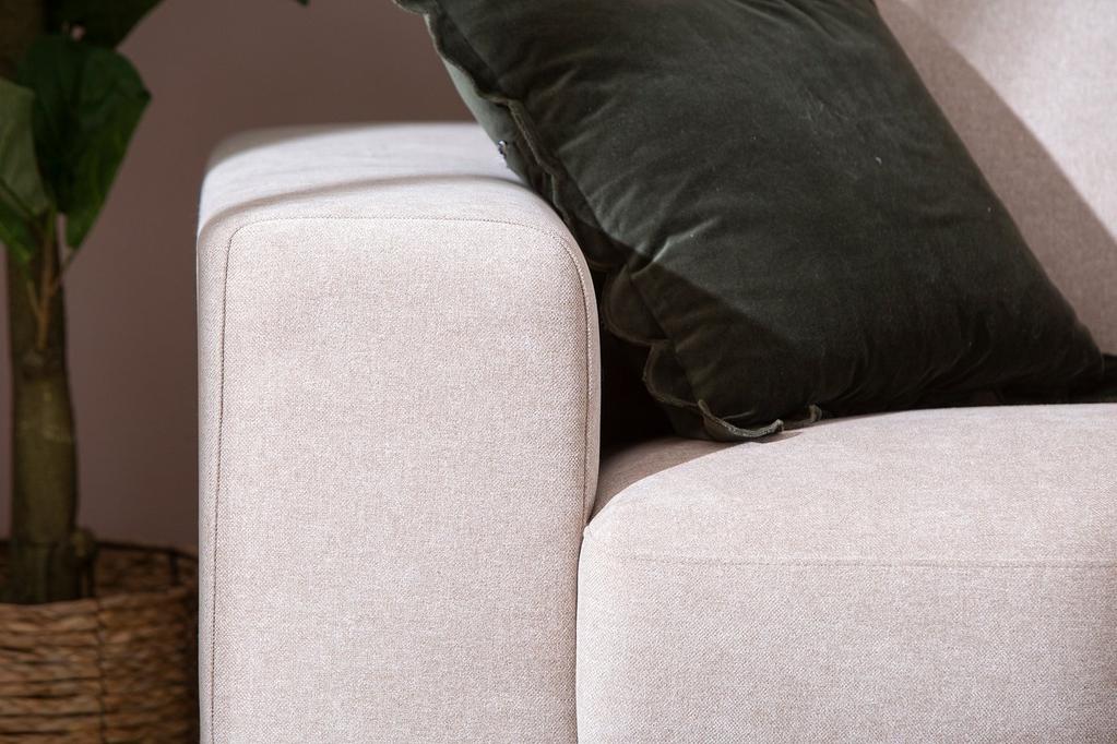 Westcoast avatud nurgaga diivan, suur, parem, Storm 06, liiv