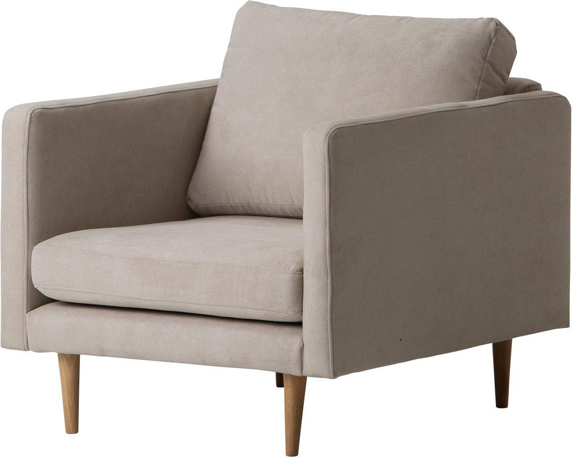 Copenhagen Scandic tugitool, beež / tammejalg