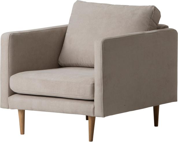 Copenhagen Scandic tugitool, beež / tammejalg