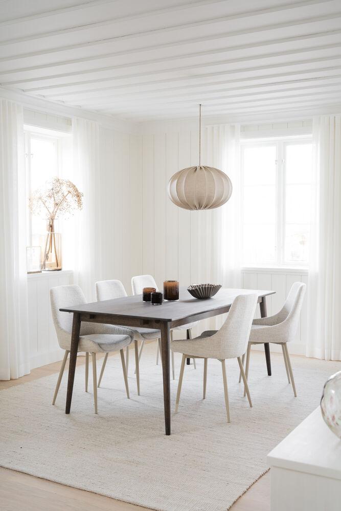 Tyler söögilaud, 180 cm, pruun tamm