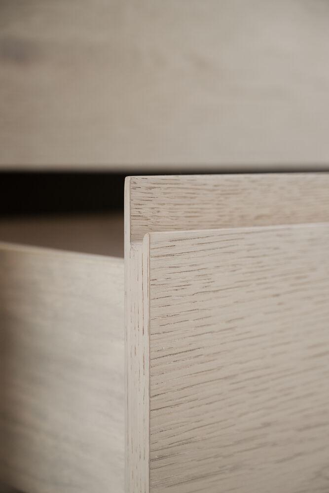 Melstone kummut, 110 H70, whitewash tamm