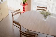 Pisipilt: Clapperton söögilaud, ümar, 140x140 cm, whitewash