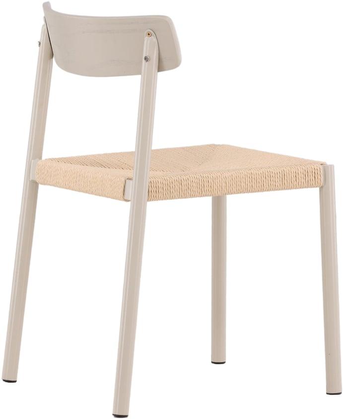 Malmön söögitool, greige raam / beež nöör