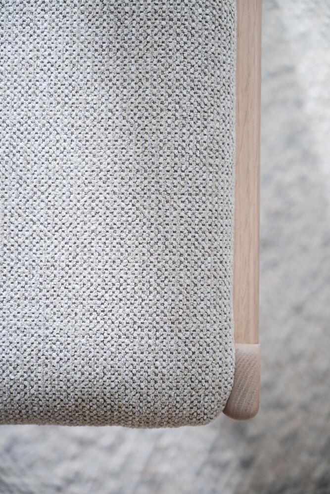 Kerwin tool whitewash tamm/helebeež tekstiil
