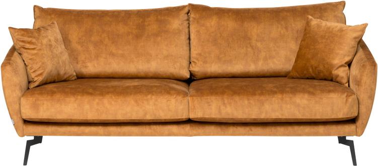 Coral 3-kohaline diivan - sametises Adore kangas