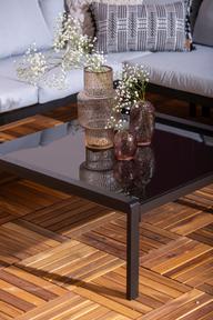 Pisipilt: Ramnes aiamööbli nurgadiivan + laud