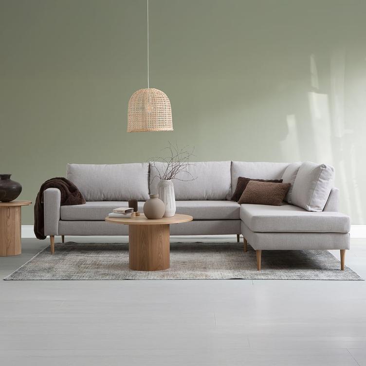 Blink avatud nurgaga diivan (parem), beež