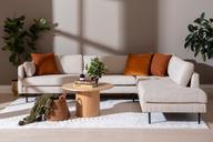 Pisipilt: Copenhagen Nordic avatud nurgaga diivan (parem), beež / must jalg