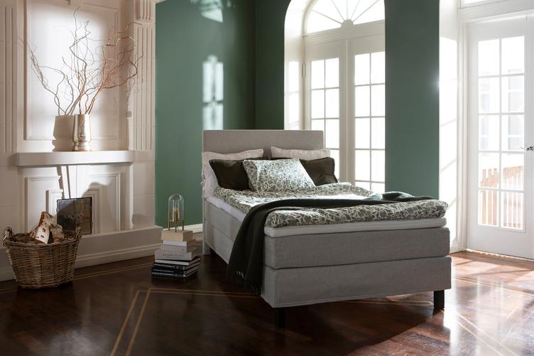 Moon Silver jenkkivoodi 120x200, tasku 5-tsooniline, Primo 84 helehall