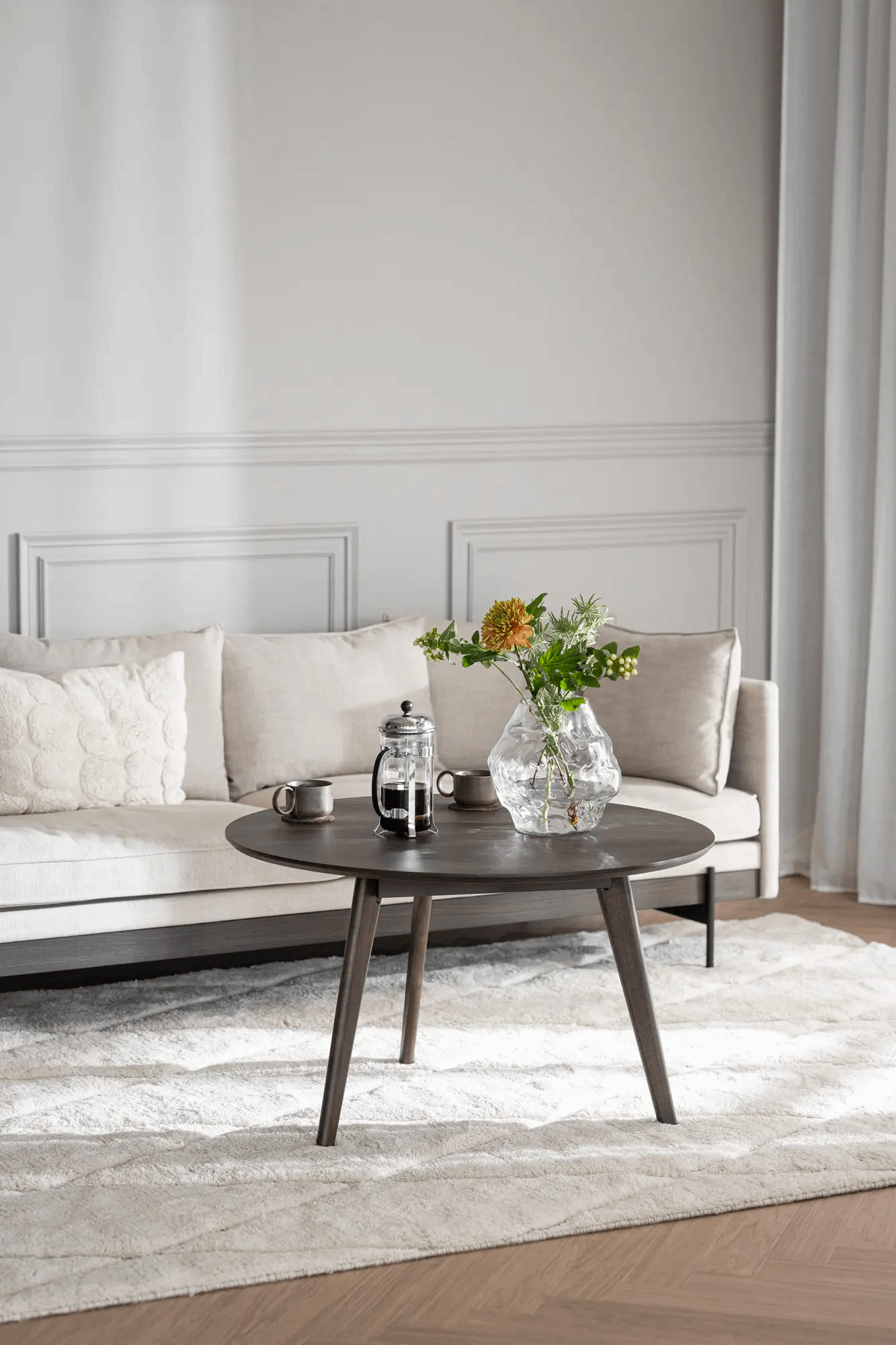 Yumi kohvilaud pruun