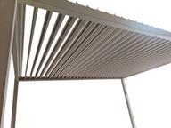 Pisipilt: Nordic Aiamööbli paviljon 3x4m võrekatusega, khaki värvi