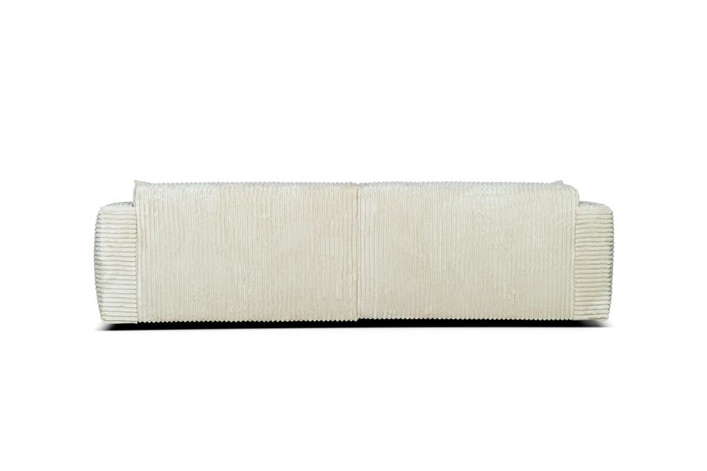 Nurgadiivan Ronda 3-kohaline maxi, parem, Fluffy 5601 valge