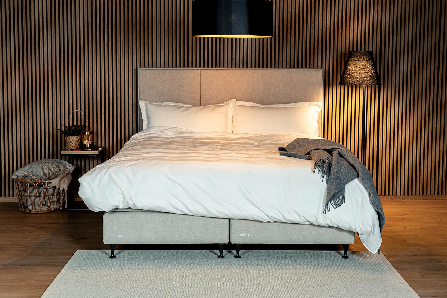 Bellus Nordic C10 jenkkivoodi, 160x200 cm, sis. kattem. + peats