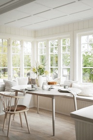 Pisipilt: Tyler söögilaud ovaalne 170/210 whitewash, sis. 1 pikendusplaat 40