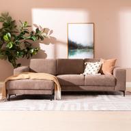 Pisipilt: Westcoast 3-kohaline diivan, vasak, Storm 18, pruun