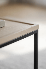 Pisipilt: Deerfield diivanilaud whitewash/must