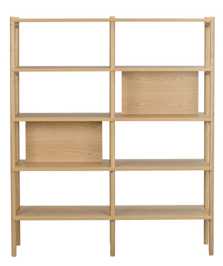 Holton raamaturiiul high 140x166 tamm
