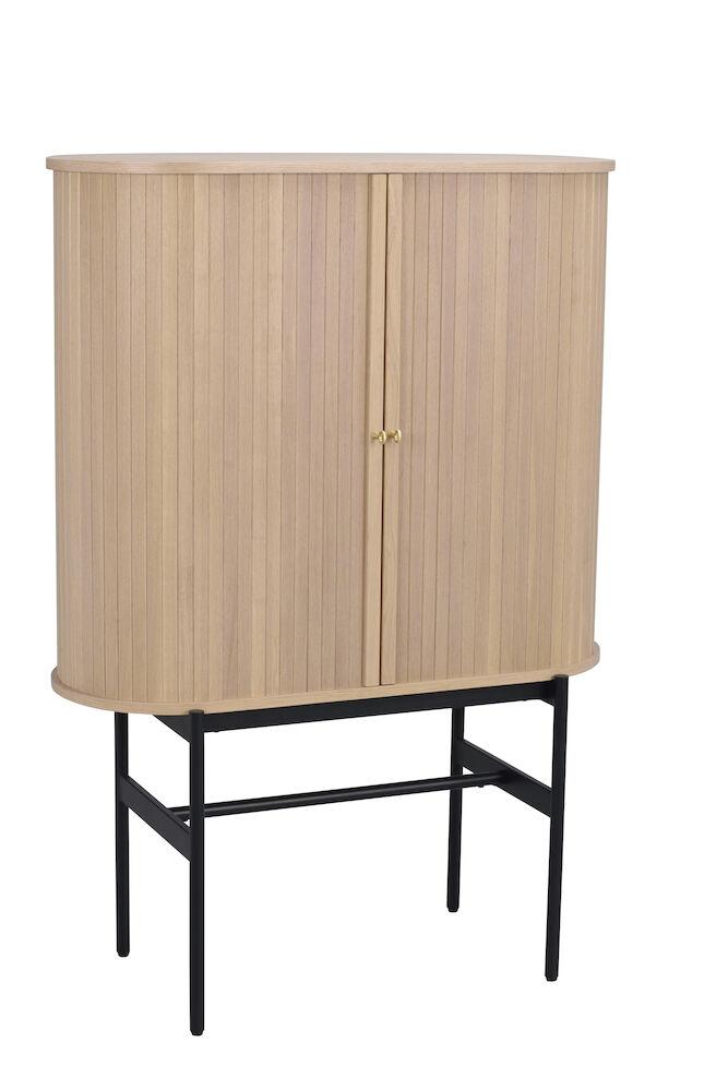 Haddington kapp 102 whitewash tamm/must metall