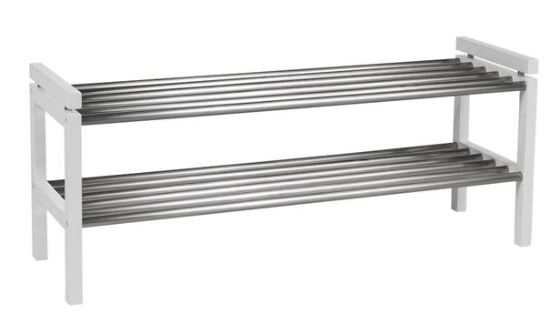 Confetti kingariiul 100cm roostevaba teras/valge värvitud