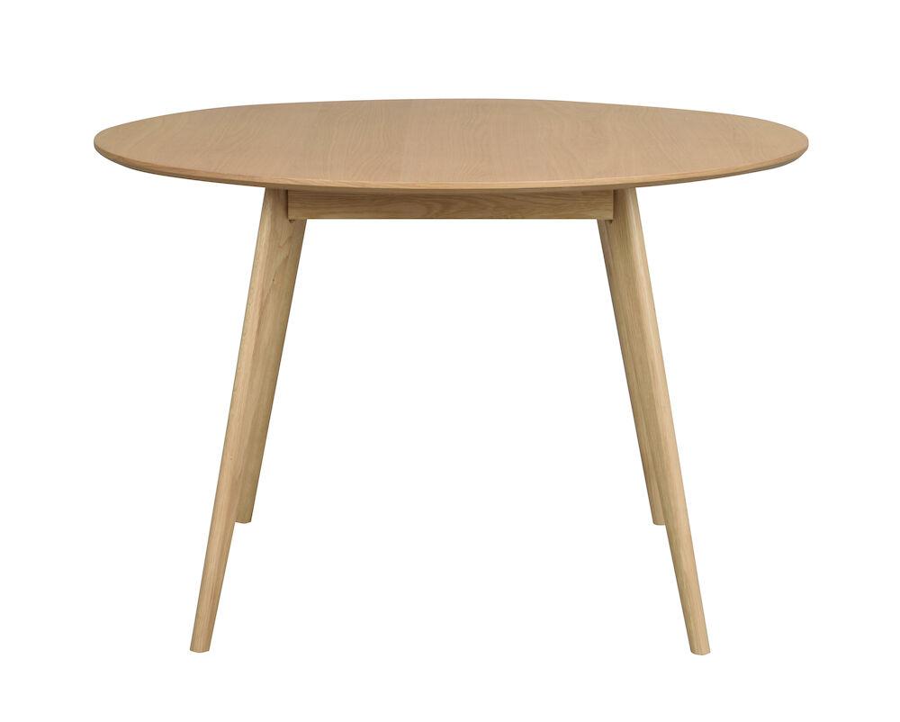 Yumi söögilaud ümar 115 lakitud tamm