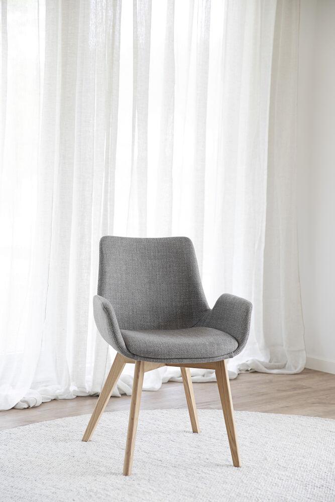 Drimsdale tugitool hall tekstiil/tammejalg